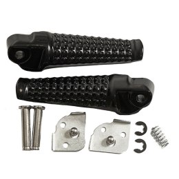 BIKETEC PARTS ZESTAW PODNÓŻKÓW (PODNÓŻKI) PASAŻERA KOMPLETNY Z MOCOWANIAMI SUZUKI GSXR 600/750 '96-05, GSXR 1000 '01-04 KOLOR CZ