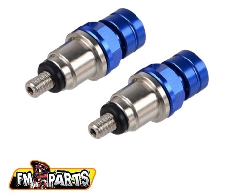 FM-PARTS ODPOWIETRZNIK AMORTYZATORÓW KTM/HUSQVARNA WP KOLOR NIEBIESKI