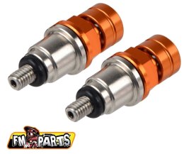 FM-PARTS ODPOWIETRZNIK AMORTYZATORÓW KTM/HUSQVARNA WP KOLOR POMARAŃCZOWY