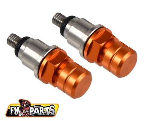 FM-PARTS ODPOWIETRZNIK AMORTYZATORÓW KTM/HUSQVARNA WP KOLOR POMARAŃCZOWY