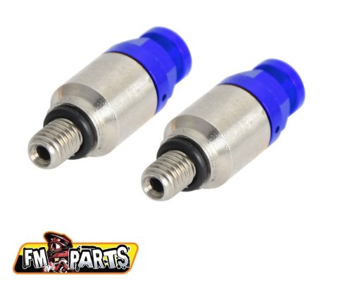 FM-PARTS ODPOWIETRZNIK AMORTYZATORÓW SHOWA/KAYABA M5 KOLOR NIEBIESKI