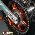 FM-PARTS OSŁONY ŁOŻYSKA KOŁA PRZEDNIEGO (KOMPLET) KTM / HUSQVARNA '15-'23 KOLOR CZARNY