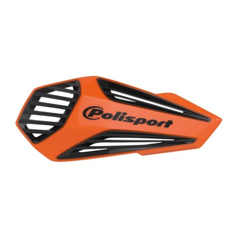 POLISPORT PROMOCJA OSŁONY RĄK (HANDBARY) MODEL MX AIR Z UNIWERSALNYM ZESTAWEM MONTAŻOWYM 22/28 KOLOR CZARNO BIAŁY