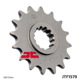JT ZĘBATKA PRZEDNIA 579M 17 YAMAHA YZF R1 '98-21', FZ-1 '10-15' (579M17JT) (ŁAŃC. 520) KONWERSJA