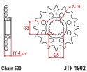 JT ZĘBATKA PRZEDNIA 1252 12 KTM LC4 400/600/620/640/690 (125212JT) (ŁAŃC. 520)
