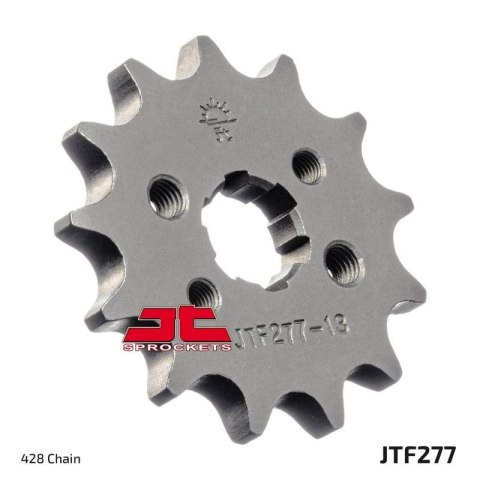 JT ZĘBATKA PRZEDNIA 2118 14 HONDA TRX 90 '93-19', CRF 125 '14-21', DERBI SENDA/MULHACEN/TERRA '07-14' (211814JT) (ŁAŃC. 428)