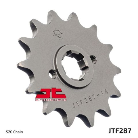 JT ZĘBATKA PRZEDNIA 267 14 HONDA CRF 230L '08-'10, XL 250R '84-'97 (26714JT) (ŁAŃC. 520)