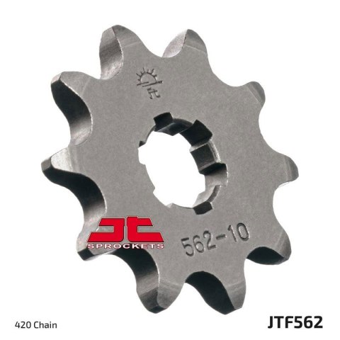 JT ZĘBATKA PRZEDNIA 415 09 KAWASAKI KFX 50 '03-'06, SUZUKI LTA 50 '02-'05, SUZUKI TS 50, YAMAHA DT 50MX (41509JT) (ŁAŃC. 420)