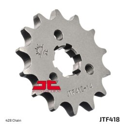 JT ZĘBATKA PRZEDNIA 416 14 KAWASAKI KX 125 '77-79', KC/KE/KH/KS/KE/KM 90/100/125/175 '77-98' (41614JT) (ŁAŃC. 428)