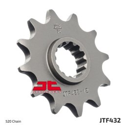 JT ZĘBATKA PRZEDNIA 435 12 SUZUKI RM 250 '87-'12 (43512JT) (ŁAŃC. 520)