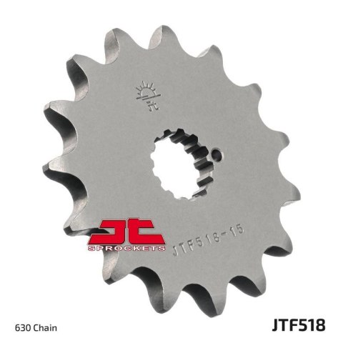 JT ZĘBATKA PRZEDNIA 518 15 KAWASAKI Z 650 /750 '79-'83 (51815JT) (ŁAŃC. 630)