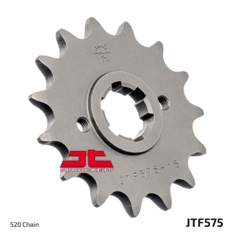 JT ZĘBATKA PRZEDNIA 575 14 YAMAHA XT 600 '83-'86, TT600, XT550 (57514JT) (ŁAŃC. 520)