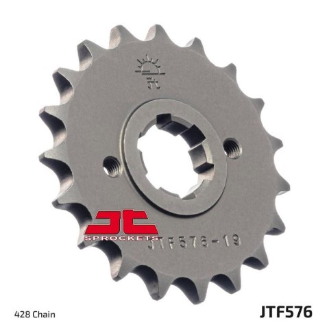JT ZĘBATKA PRZEDNIA 576 19 YAMAHA XT 350 '85-00' (57619JT) (ŁAŃC. 428)