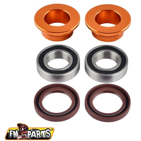 FM-PARTS ŁOŻYSKA KOŁA TYLNEGO Z USZCZELNIACZAMI I TULEJKAMI KTM / HUSQVARNA / GAS GAS '03-'23 (OŚKA 20MM)