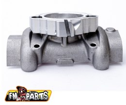 FM-PARTS WZMOCNIENIE WYLOTU WYDECHOWEGO (FLANSZA) KTM/HUSQVARNA '17-'22 KOLOR SREBRNY