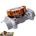 FM-PARTS WZMOCNIENIE WYLOTU WYDECHOWEGO (FLANSZA) KTM/HUSQVARNA '17-'24 KOLOR POMARAŃCZOWY