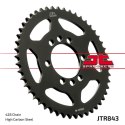 JT ZĘBATKA TYLNA 843 48 YAMAHA DT 80LC '83-84, DT 125 LC (-1), SR 125 '80-'94 (-1) (84348JT) (ŁAŃC. 428)