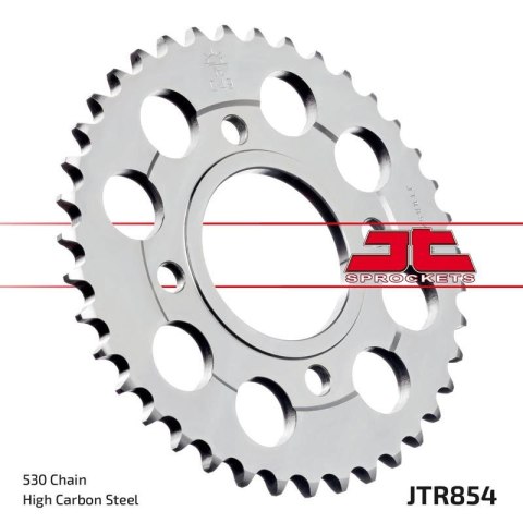JT ZĘBATKA TYLNA 854 43 YAMAHA XS 250 '78-80, XS 500 '76-77 (85443JT) (ŁAŃC. 530) NA ZAMÓWIENIE