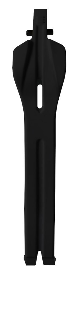 SHOT RACING WYPRZEDAŻ PASEK DO BUTÓW RACE 6/4/2/ KID BLACK (KRÓTKI) KOLOR CZARNY S