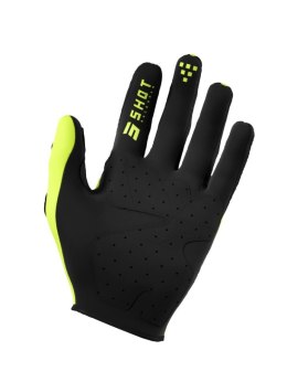 SHOT RACING WYPRZEDAŻ RĘKAWICE SOFTSHELL ZIMOWE TRAINER 2.0 NEON YELLOW KOLOR ZÓŁTY NEON/CZARNY ROZMIAR 11
