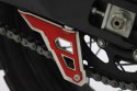 CROSSPRO (2022) PROWADNICA ŁAŃCUCHA YAMAHA XTZ 690 TENERE 700/WORLD RAID '19 - '23 KOLOR CZERWONY