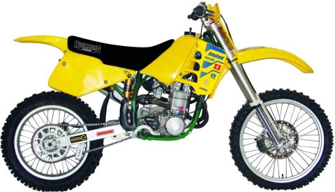 TECNOSEL (BLACKBIRD) KOMPLET NAKLEJEK (OKLEIN) + POKROWIEC/POSZYCIE NA SIEDZENIE HUSABERG FE/FS '90-'99, REPLICA TEAM HUSABERG '