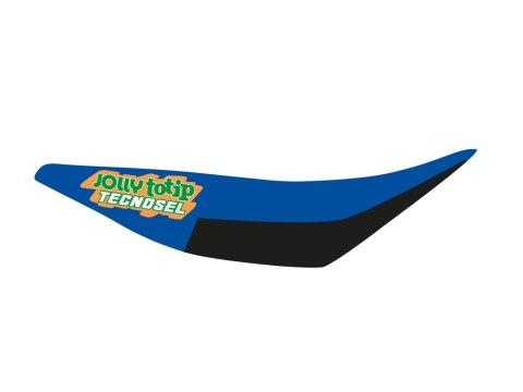 TECNOSEL (BLACKBIRD) KOMPLET NAKLEJEK (OKLEIN) + POKROWIEC/POSZYCIE NA SIEDZENIE KAWASAKI KX 125/250 '92-'93, REPLICA TEAM KAWAS