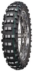 MITAS OPONA 130/90-18 EF-07 69R TT SUPER LIGHT ENDURO FIM (ZIELONY PASEK) TYŁ DOT 38/2022 (26278) (oferta specjalna) WYCOFANE