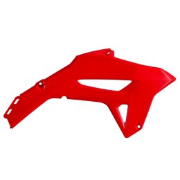 POLISPORT OSŁONY CHŁODNICY (KOMPLET) HONDA CRF 250R '22'; CRF 450R '21-'22 KOLOR CZERWONY