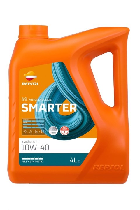 REPSOL OLEJ SILNIKOWY 4T SMARTER SYNTHETIC 10W40 4L MA2 SYNTETYCZNY (5) - ZASTĘPUJE RP163N54