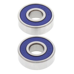ALL BALLS ŁOŻYSKA KOŁA PRZEDNIEGO Z USZCZELNIACZAMI APRILIA RS50 99-05, COBRA CM 50 04-06, CX 50 07-08, PW3 50 03-06, TYLNEGO CO