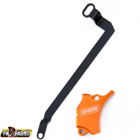 FM-PARTS OSŁONA WYSPRZĘGLIKA/SIŁOWNIKA SPRZĘGŁA KTM 250/300/350/450 '17-'23 KOLOR POMARAŃCZOWY