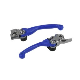 POLISPORT ZESTAW DŹWIGNIA SPRZĘGŁA I HAMULCA YAMAHA YZ 125/250 '15-'24; YZ 250F '09-'24; YZ 450F '09-'24 KOLOR NIEBIESKI