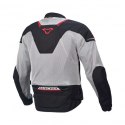 MACNA WYPRZEDAŻ KURTKA (MESH I WYPINANY RAINTEX) HURRACAGE MOTORCYCLE JACKET GREY KOLOR SZARY/CZARNY ROZMIAR L