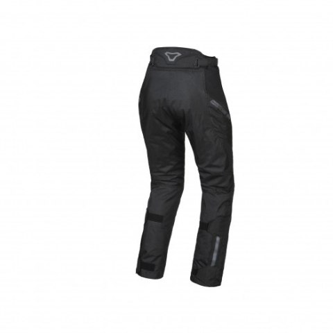 MACNA WYPRZEDAŻ SPODNIE (WYPINANY RAINTEX) DAMSKIE DEVA LADIES MOTORCYCLE PANTS BLACK KOLOR CZARNY ROZMIAR XL