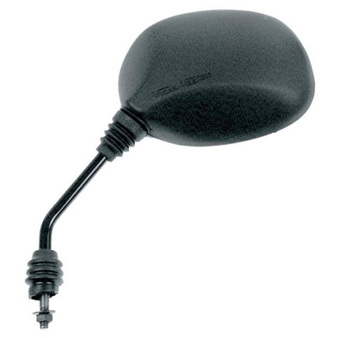 VICMA LUSTERKO LEWE, ŚREDNICA GWINTU 8MM, GWINT PRAWY, KOLOR CZARNY PIAGGIO/VESPA TPH, TYPHOON 50/80/125 1993-2016 (E106I)