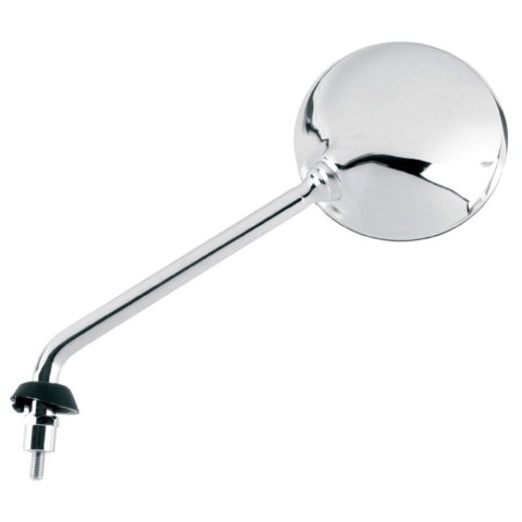 VICMA LUSTERKO LEWE, ŚREDNICA GWINTU 8MM, STRONA PRAWA, KOLOR CHROMOWANY PIAGGIO/VESPA GTS, GTV, LX, LXV 50-300 2005-2016 (E182I