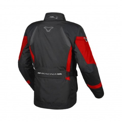 MACNA WYPRZEDAŻ KURTKA RANCHER MOTORCYCLE JACKET BLACK/RED KOLOR CZARNY/CZERWONY ROZMIAR XL