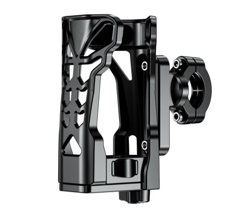 BIKETEC UCHWYT NA BIDON / BUTELKĘ / TERMOS DO MOTOCYKLA, SKUTERA I ROWERU Z DIODĄ LED - UBH2 (NIE ZAWIERA BATERII)