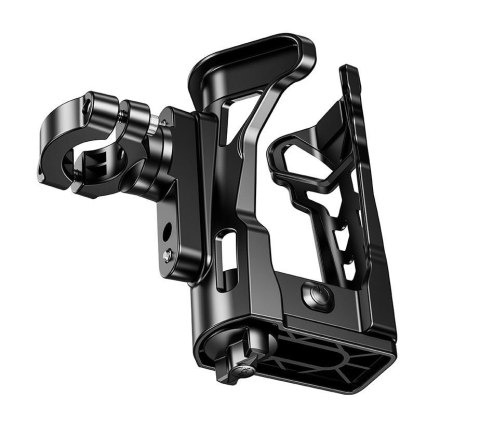 BIKETEC UCHWYT NA BIDON / BUTELKĘ / TERMOS DO MOTOCYKLA, SKUTERA I ROWERU Z DIODĄ LED - UBH2 (NIE ZAWIERA BATERII)