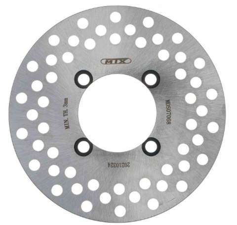 MTX PARTS TARCZA HAMULCOWA PRZÓD APRILIA MX 50 '03-'05, PEGASO 50 '92-'94, RX '95-'04, YAMAHA DT 50 '97-'03 (230X112X4,5MM)