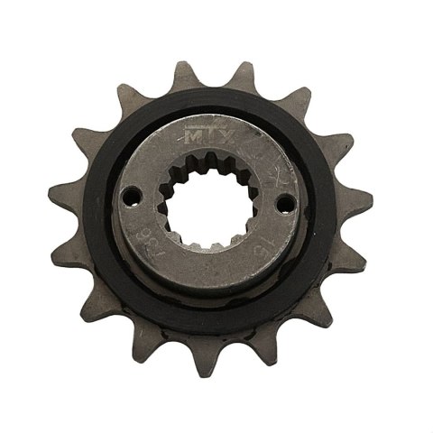 MTX PARTS ZĘBATKA PRZEDNIA 490 15 Z GUMĄ DUCATI MONSTER 600/750/900 (JTF736.15RB) (ŁAŃC. 520)