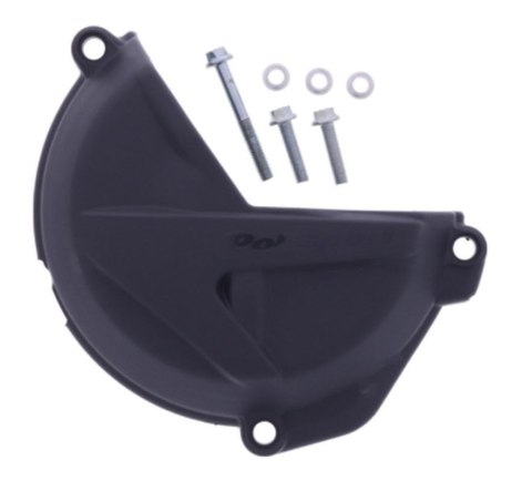 POLISPORT OSŁONA POKRYWY (DEKLA) SPRZĘGŁA GAS GAS ECF/MCF 250/350 '21-'23 KOLOR SZARY