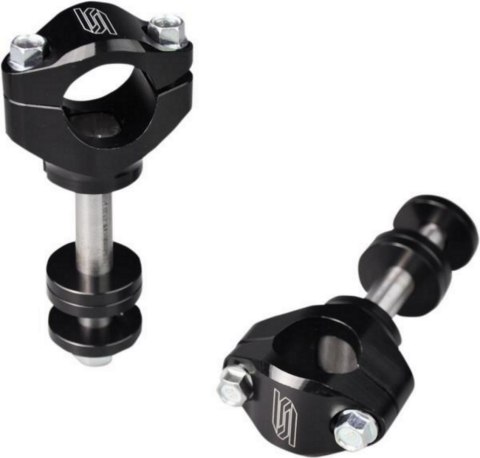 SCAR RACING DEDYKOWANE MOCOWANIA KIEROWNICY 28,6MM DO PÓŁEK SCAR TRIPLE CLAMPS KOLOR CZARNY
