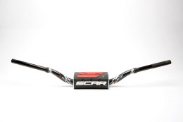 SCAR RACING KIEROWNICA 28,6MM MODEL RC BEND KOLOR CZARNY/BIAŁY GĄBKA KOLOR CZARNY/BIAŁY/CZERWONY