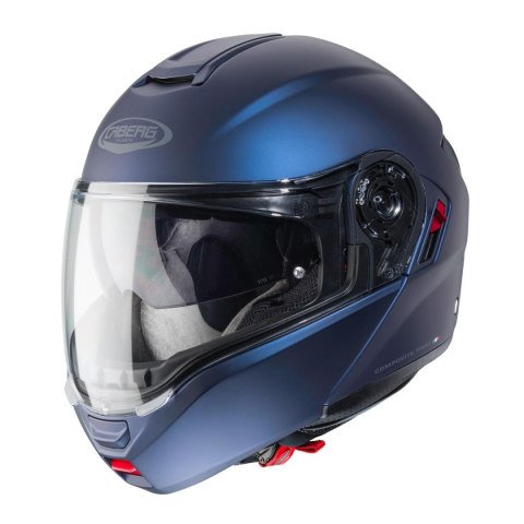 CABERG KASK SZCZĘKOWY FLIP-UP MODEL LEVO X KOLOR NIEBIESKI MAT (YAMAHA) ROZMIAR XL (PINLOCK W ZESTAWIE)