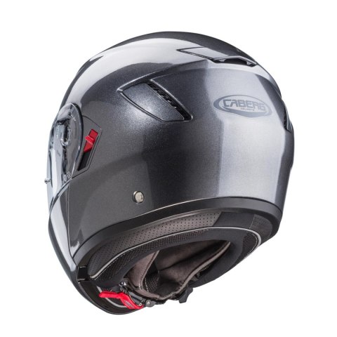 CABERG KASK SZCZĘKOWY FLIP-UP MODEL LEVO X KOLOR SZARY METALIK ROZMIAR S (PINLOCK W ZESTAWIE)