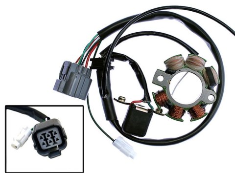 ELECTREX UZWOJENIE ALTERNATORA (STATOR) KAWASAKI KXF250 '04-'10, SUZUKI RMZ250 '04-'06