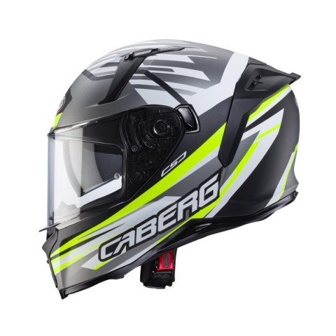 CABERG KASK INTEGRALNY AVALON X KIRA KOLOR CZARNY/ŻÓŁTY FLUO/CZERWONY FLUO/NIEBIESKICZARNY MAT/SZARY/ŻÓŁTY FLUO ROZMIAR XS