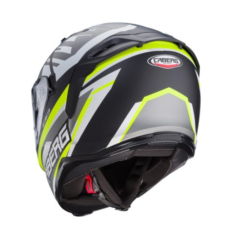CABERG KASK INTEGRALNY AVALON X KIRA KOLOR CZARNY/ŻÓŁTY FLUO/CZERWONY FLUO/NIEBIESKICZARNY MAT/SZARY/ŻÓŁTY FLUO ROZMIAR XS